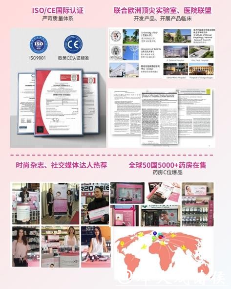 重新定义女性维生素营养！意大利Gynable洁妮贝维生素DK镁与四大世界冠军联手官宣！